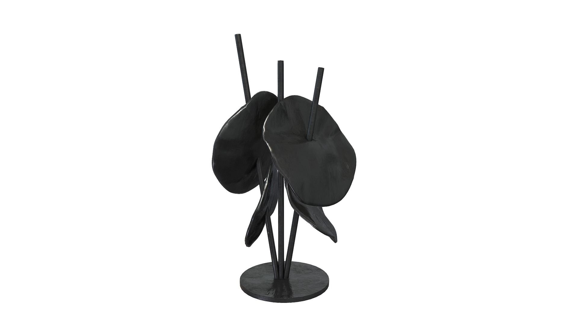 3D model Tortas Fritas - This is a 3D model of the Tortas Fritas. The 3D model is about a black and white photo of a lamp.