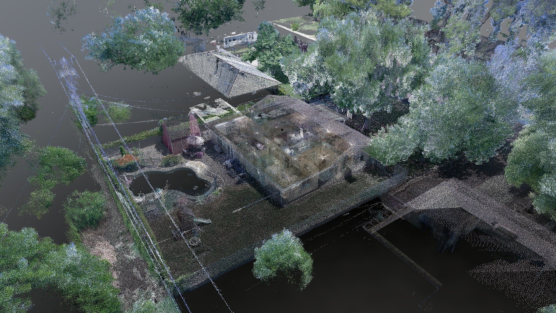 12th Ave - Drone and BLK360 LiDAR combined