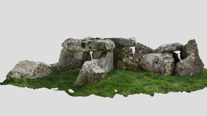 3WWR+X5J_Dolmen-de-Monval 3D Model