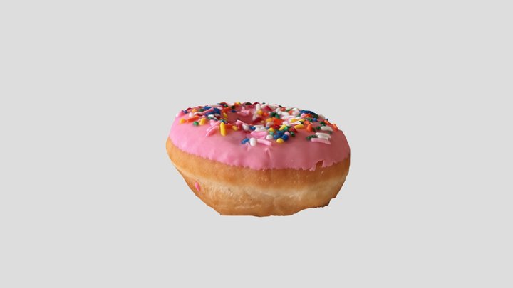 Pink donut