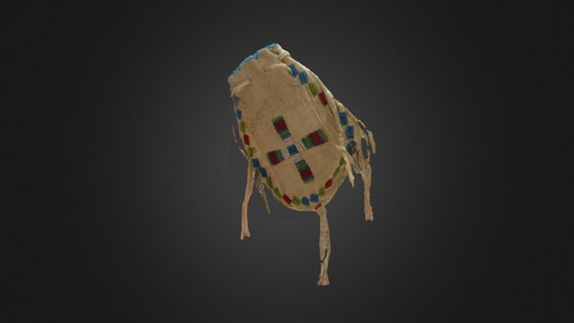 Beaded Bag 3D Model