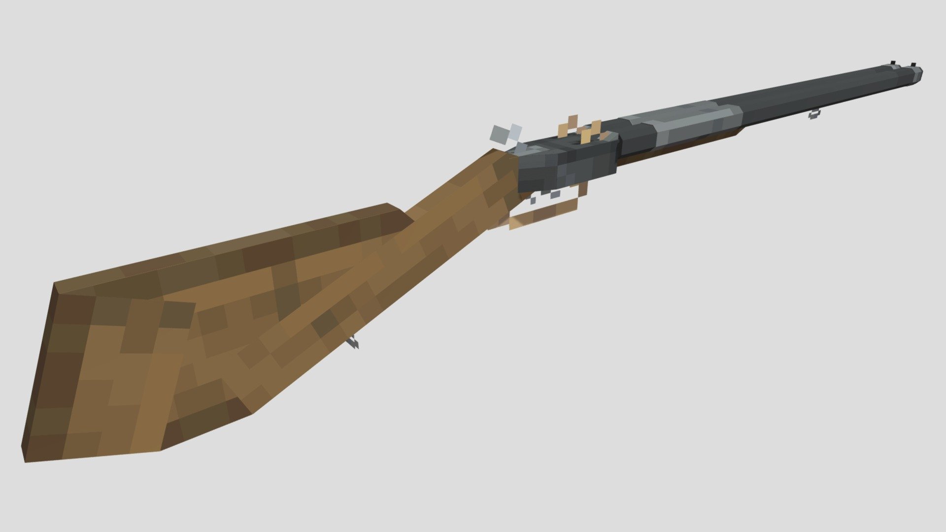 Ружьё - 3D model by JLetHim (@BAT0PE3) [1c9e2cd] - Sketchfab