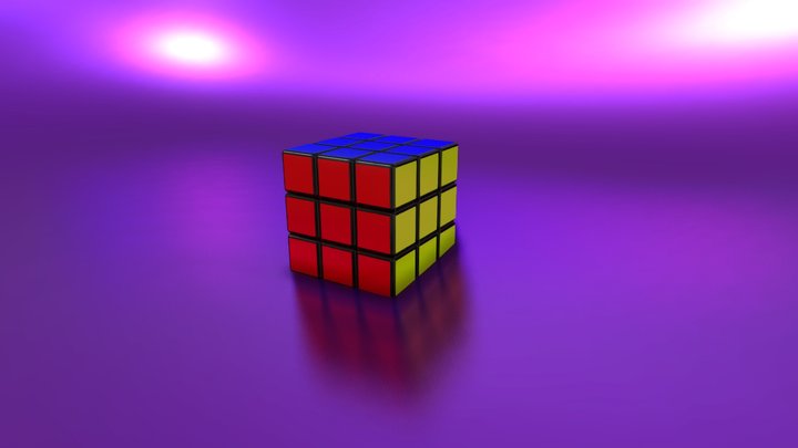 rubik's cube 3d model 3D Model