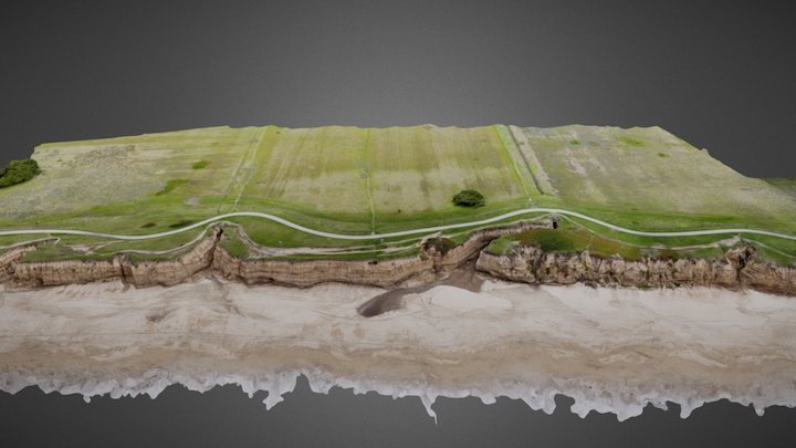 HALF MOON BAY COAST 1 3D Model