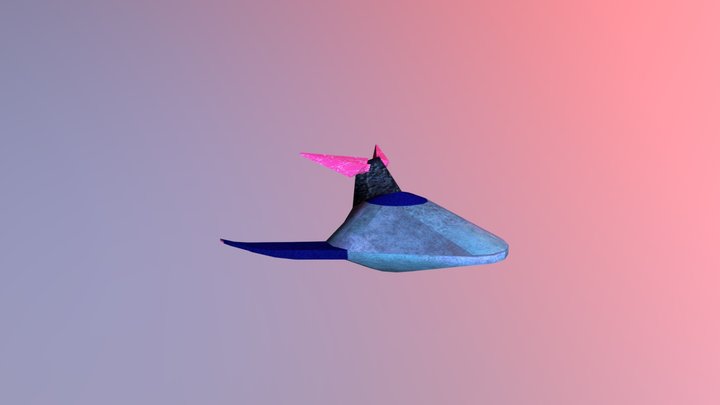 Spaceship 3D Model