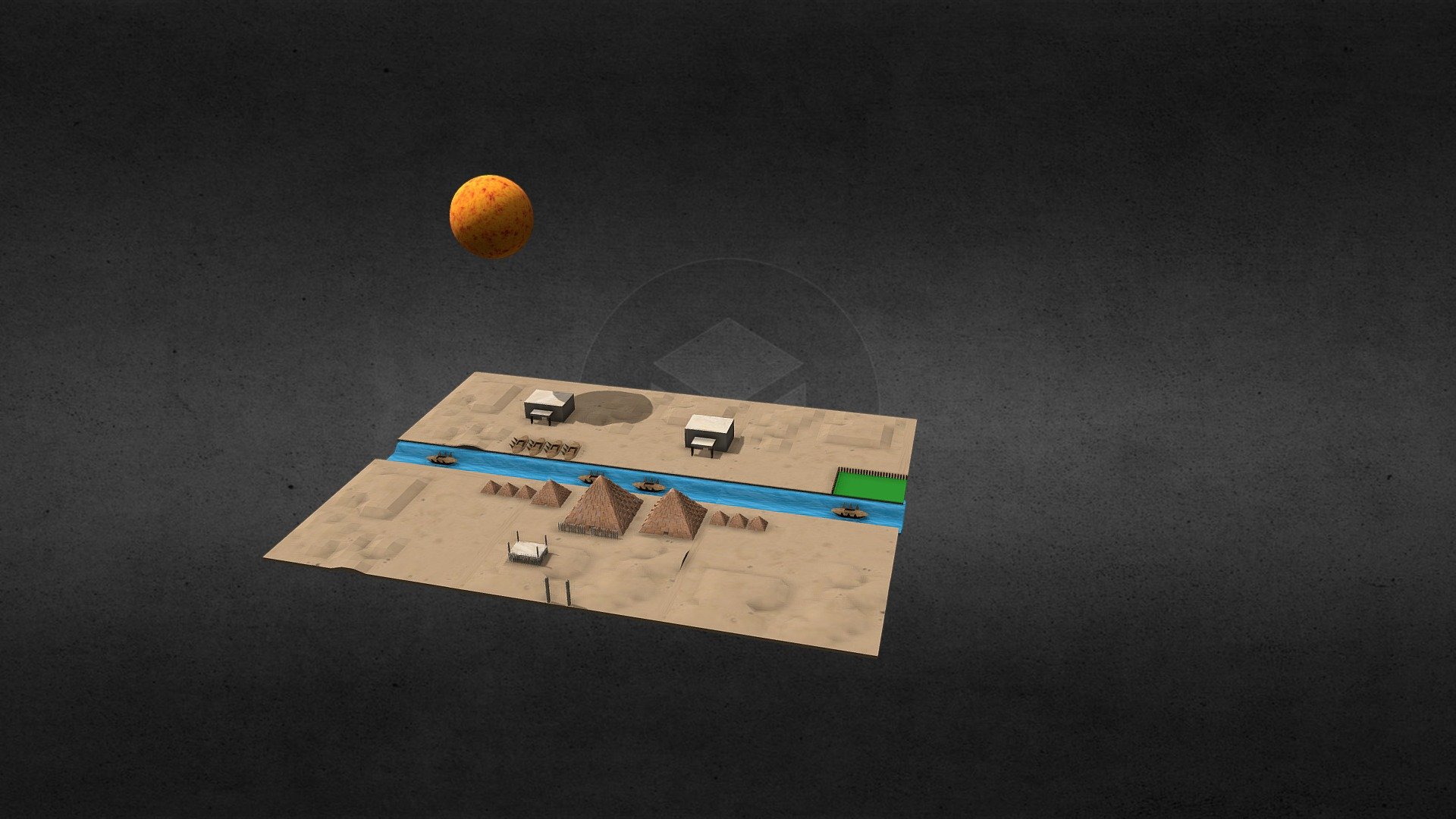 Custom Sketchfab Project (Egypt)