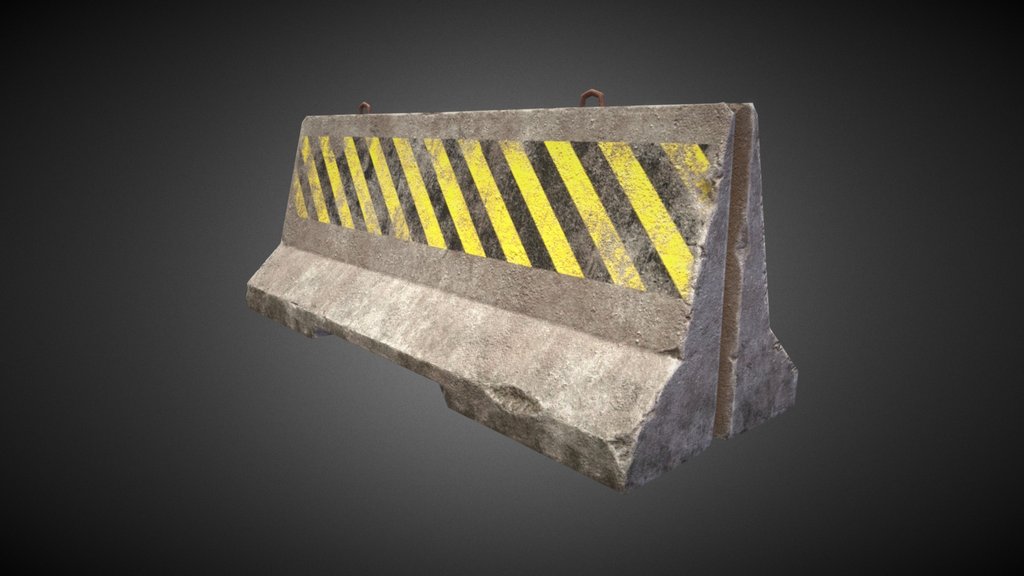 Concrete fence