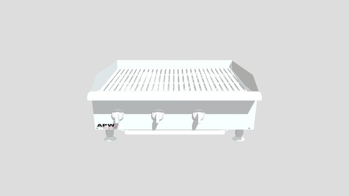 Charcoal grill APW 3D Model