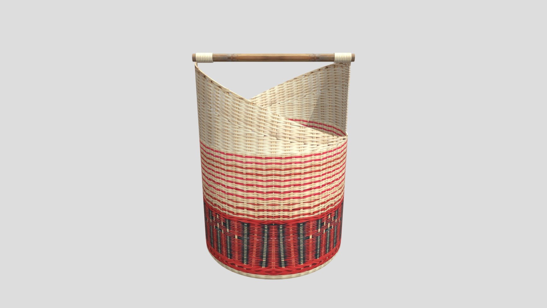 Bakul Pakaian Rotan (EMP(N9) 2A)