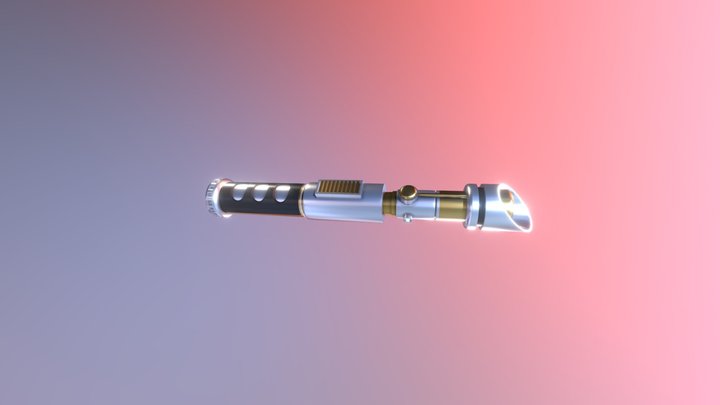 Master Ven Zallow's Lightsaber 3D Model