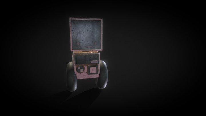 m-o robot mesh 3D Model