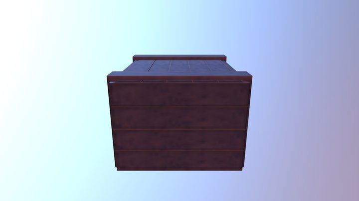 Ammo Crate 3D Model