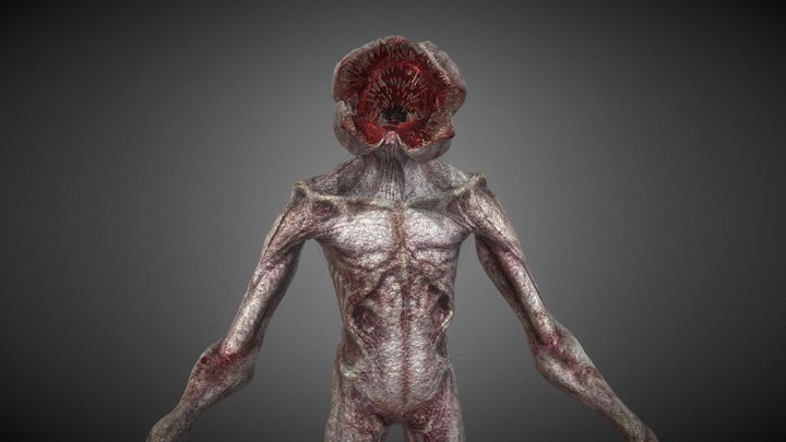 Demogorgon Alpha (Stranger Things) Re-Textured 3D Model
