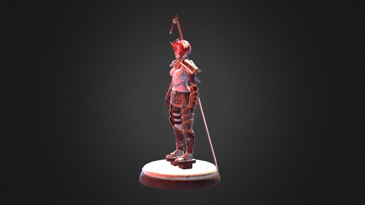 Red 3D Model