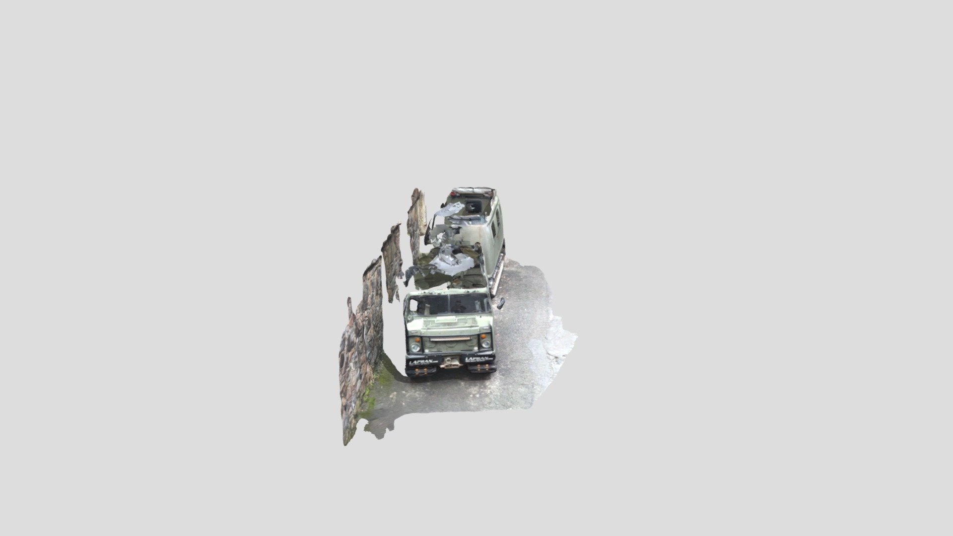 Scaniverse-track Vehical