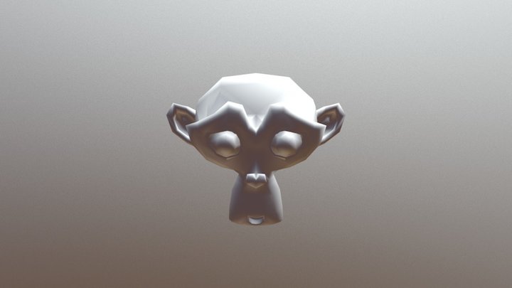 Suzy Kim Blender Monkey 3D Model