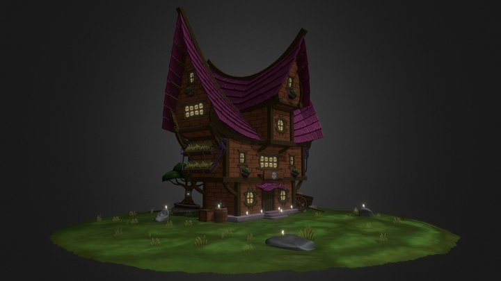 Luna Club 3D Model