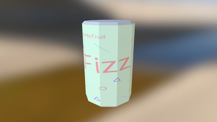 LaFizz Can 3D Model