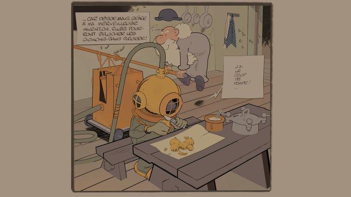 Léonard  3D 3D Model