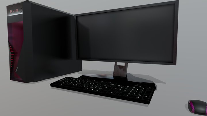Personal Computer 3D Model