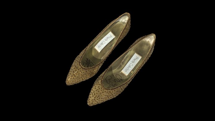 Autographed Shoes (Cristina) 3D Model