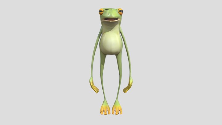 Frog 3D Model