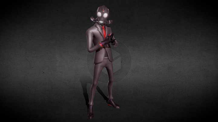 Fortnite Chaos Agent 3D Model – Modello 3D gratuito STL