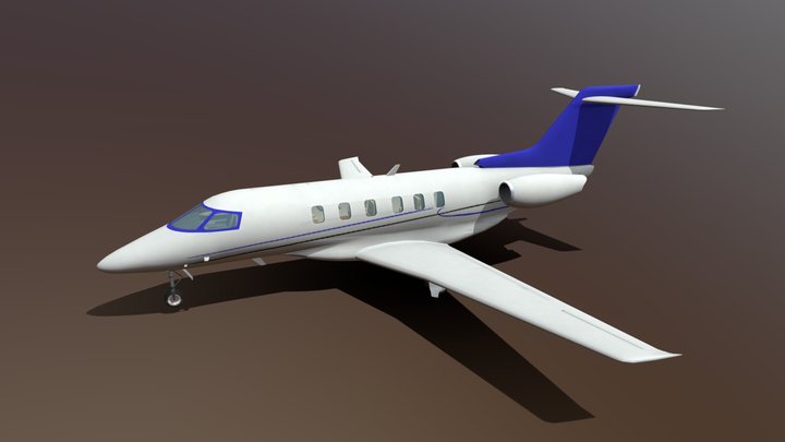 Pilatus PC-24 Super Versatile Jet – Modello 3D gratuito STL