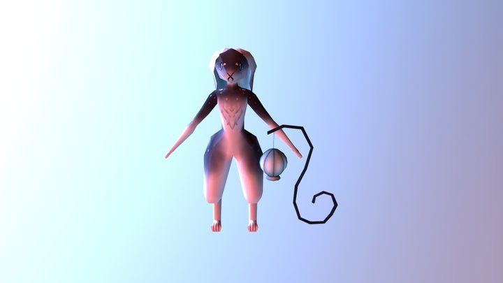 MoonBun 3D Model