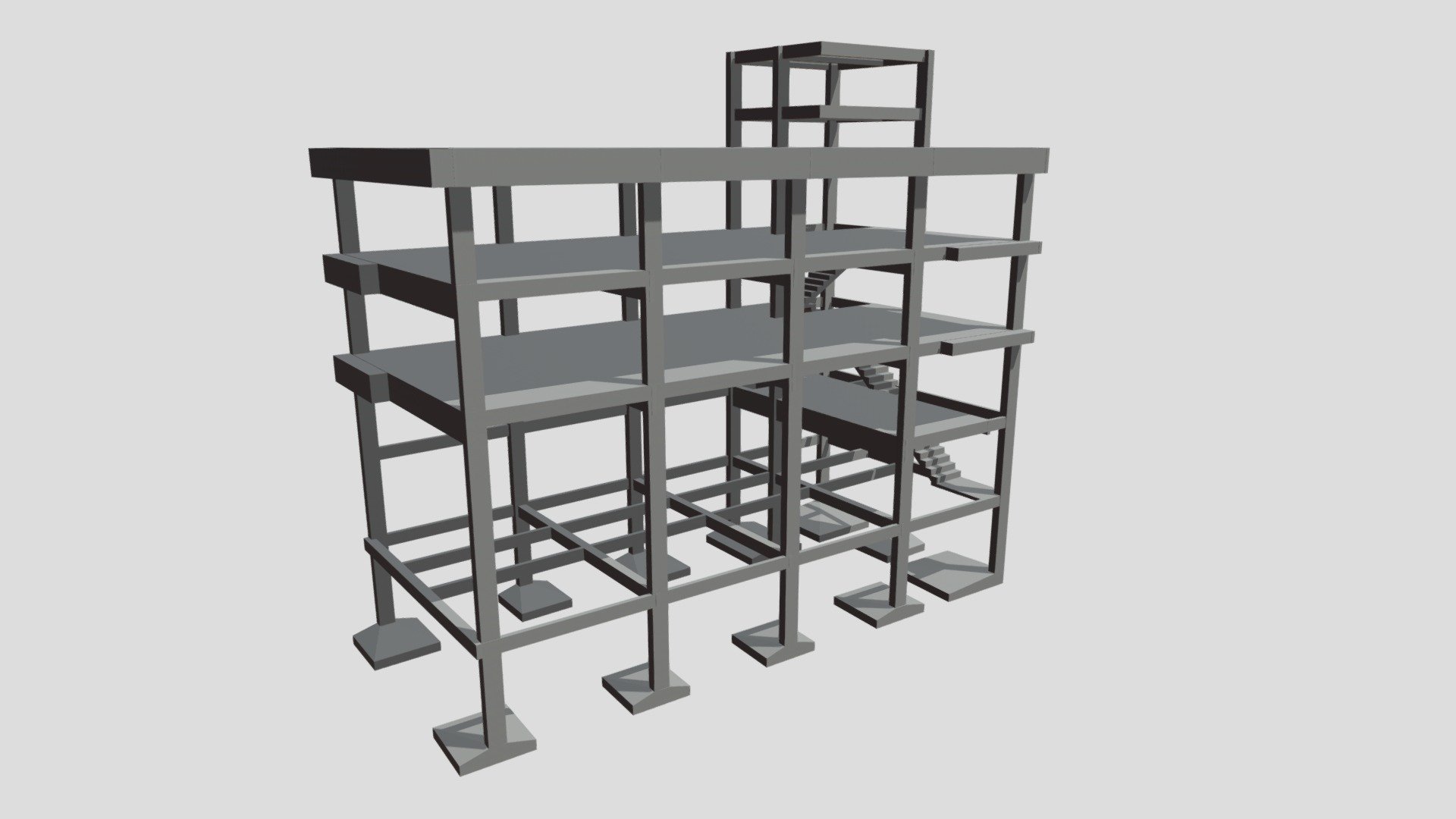 Edificação Triety - Estrutura — Sketchfab embed 3D viewer