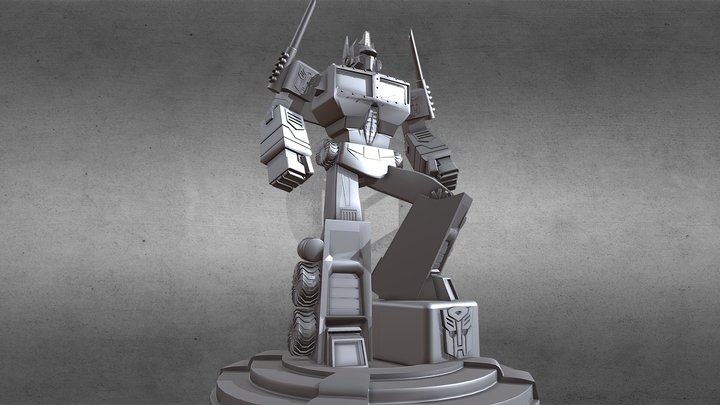 Optimus Prime 3D Model