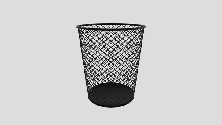 Trash Bin 3D Model
