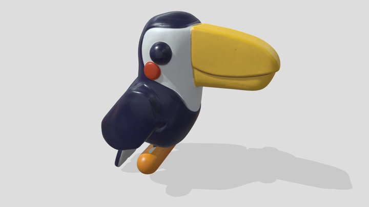 Toucan Bird Cartoon Toy
