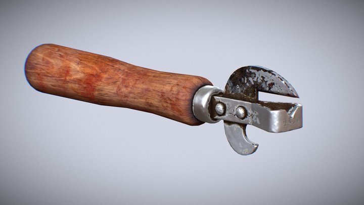 Ussr Can opener 3D Model