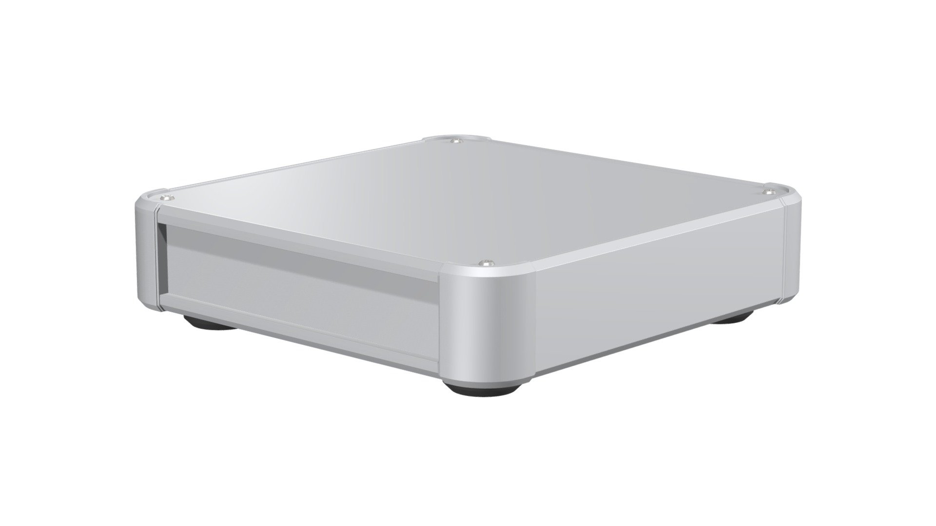 ALUMINIUM ENCLOSURE - AU44-20-20SS — Sketchfab embed 3D viewer
