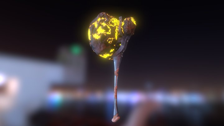 Magma Hammer 3D Model