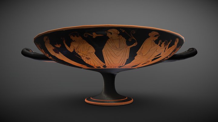 Terracotta Kylix (Courtesy of The Met) 3D Model