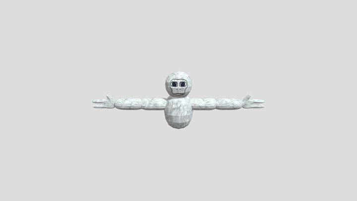 Gtag Fan Game Player Model Rigged 3D Model