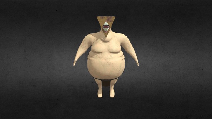 Masked Man 3D Model