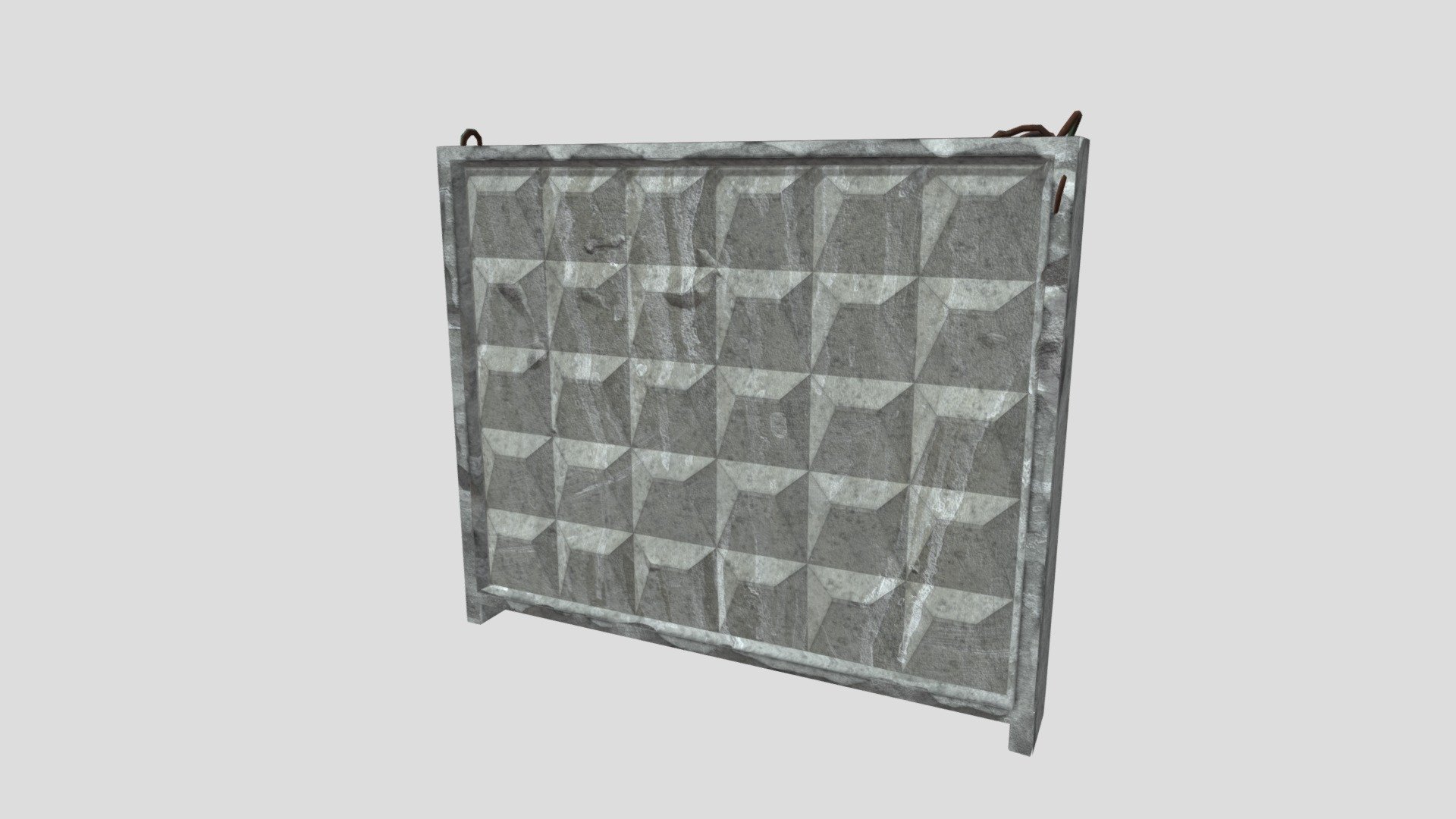 Romb wall damaged metro - Download Free 3D model by ReversedG [1cb5246 ...