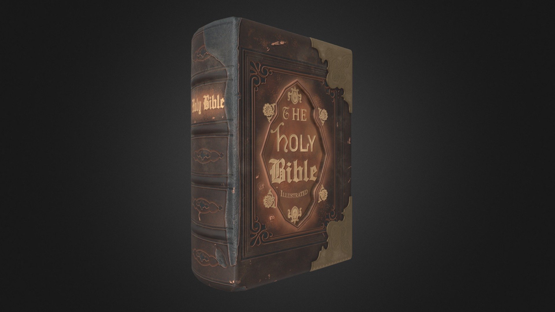 HolyBible com animação de livro aberto Modelo 3D - TurboSquid 1858742