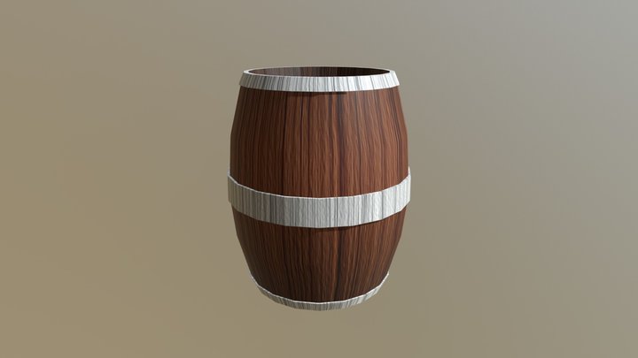 Barrel 3D Model