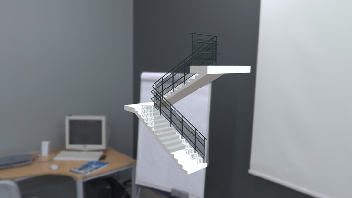 Правая Лестница Доброград 22.11.2025 3D Model