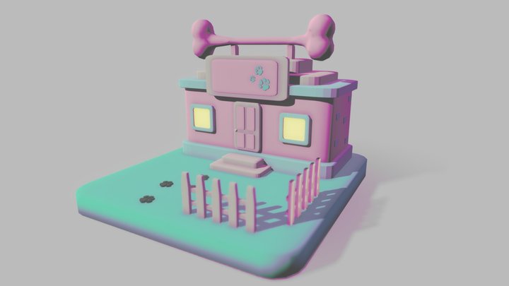 House 3 | Cute Series 3D Model