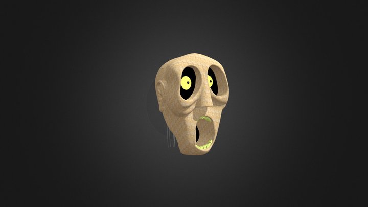 Skull repo, monster 3d model 3D Model