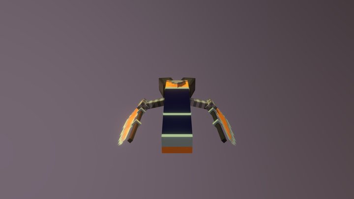 Spaceship 3D Model