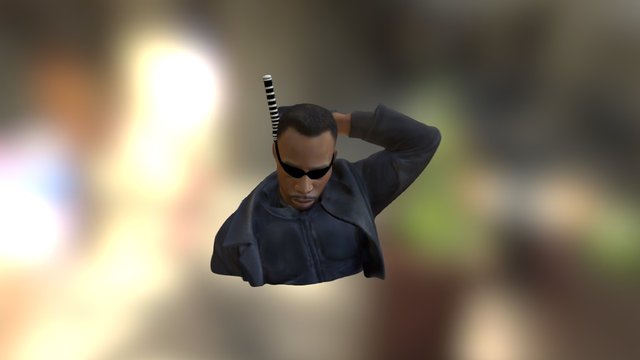 The Daywalker 3D-Headshot2 3D Model