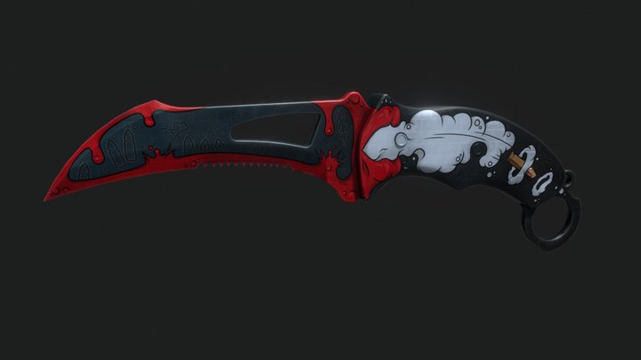 Reaper Knife - Psycho 3D Model