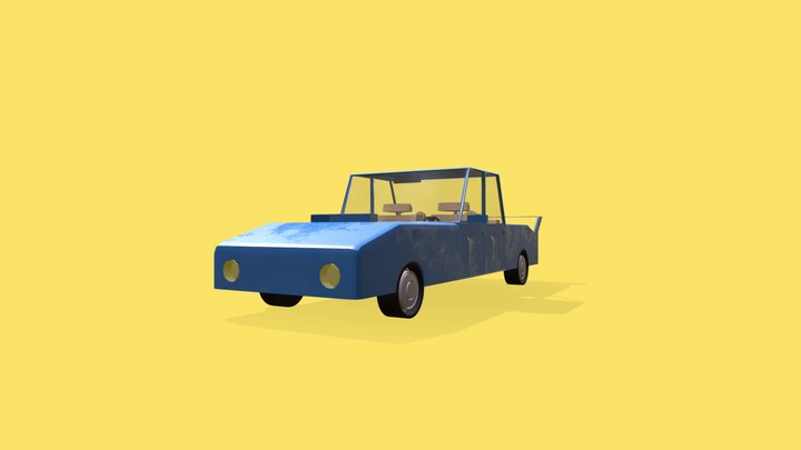 The Toy Car 3D Model