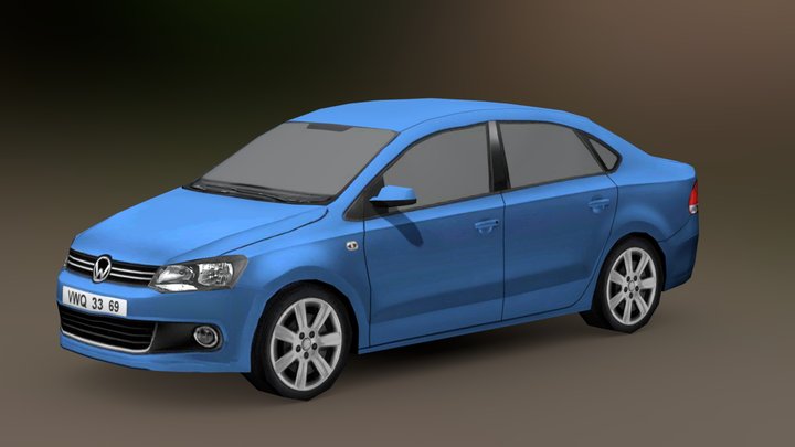 Volkswagen Polo Blue